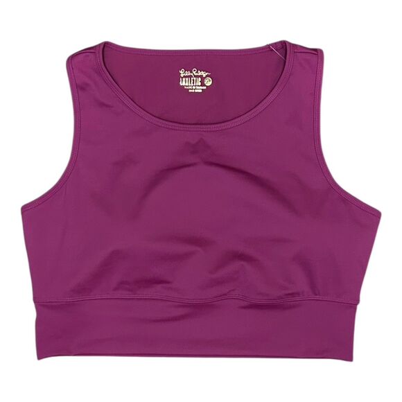 Lilly Pulitzer Tops - Lilly Pulitzer Bentlee Bra Top UPF 50 Mulberry Size XL